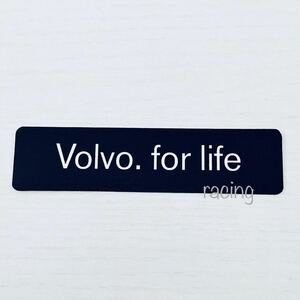 ボルボ Volvo for life レプリカ ステッカー / v50 v40 v60 v70 v90 xc40 xc60 xc70 xc90 240 850 940 s60 エンブレム スウェーデン