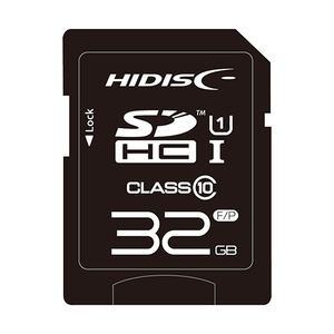 HIDISC SDHCカード 32GB CLASS10 UHS-1対応 HDSDH32GCL10UIJP3