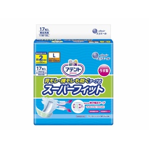 アテントうす型スーパーフィットテープ式L17枚 × 4点