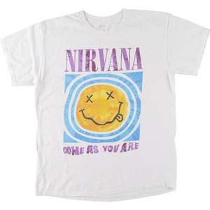 古着 NIRVANA ニルヴァ―ナ バンドTシャツ バンT メンズL /eaa453613