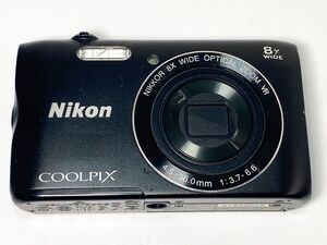 ◆Nikon ニコン Coolpix A300 ブラック コンパクトデジタルカメラ◆-052