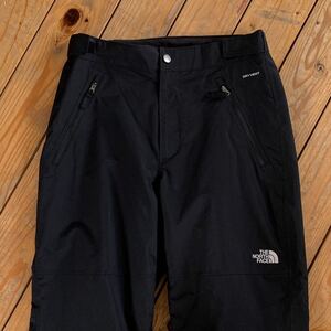 USA古着 THE NORTH FACE ノースフェイス スキーパンツ ボーイズ Lサイズ (14/16) 女性着用可能 DRYVENT EZ GROW スノーガード付 P1289