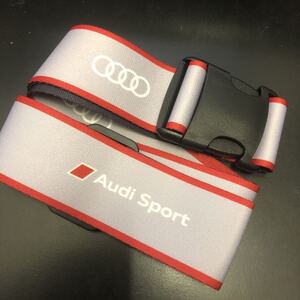 未使用★アウディ　スーツケース　ベルト　ラゲッジベルト　Audi Sport　純正　ノベルティ★非売品