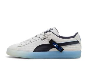 PlayStation Puma Suede "Glacial Gray/New Navy" 25.5cm 396246-01