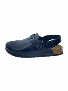 BIRKENSTOCK◆サンダル/28cm/BLK/レザー/61194