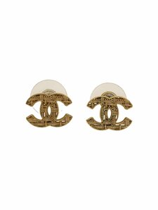 CHANEL◆ピアス/-/GLD/レディース//