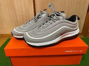 NIKE AIR MAX 97 G UK9 27.0CM シルバー 未使用品 エアマックス ゴルフ