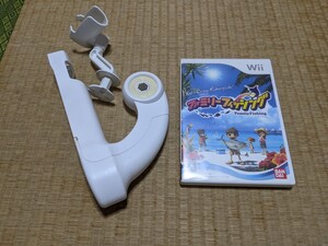 wii ソフト　ファミリーフィッシング　竿コンセット