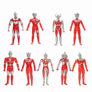 【同梱不可】【訳あり】【ウルトラマン】ウルトラマンソフビフィギュア まとめてセット[ウルトラマンセブン/ウルトラマンレオ 他] 65701558