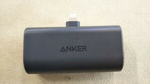 1807送料200円 アンカー Anker 621 PowerBank PowerCore 12W Built-In Lighting Connector モバイルバッテリー5000mAh A1645 ライトニング