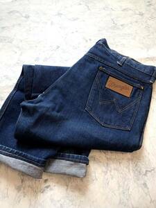 60s〜 WRANGLER 11MWZ BELL-TAG 5PKT INDIGO DENIM OLD VINTAGE ラングラー 刺繍ベルタグ 濃紺 インディゴデニム オールド ビンテージ