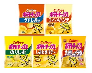 【組み合わせ自由，合計１２袋】Calbee ポテトチップス