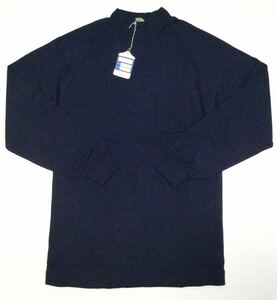 ヴィンテージ未使用品「OPELU」“1031-530” ハイネック ジャージトップス Navy SIZE:L/M相当 日本製 60