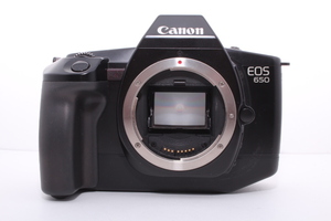 【ジャンク】キャノン Canon EOS650　故障品？　　電池カバー有　　　　　　　　