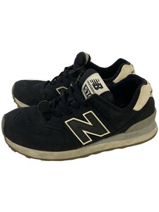 NEW BALANCE◆ローカットスニーカー/23.5cm/BLK/wl574emb