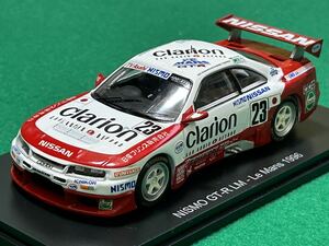 スパーク アシェット ル マン24時間レース カーコレクション 1/43 Spark NISMO NISSAN GT-R LM 1996年 #23 日産スカイライン BCNR33 