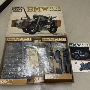 T616-M29-356 BMW R75 SIDECAR サイドカー 315 プラモデル バンダイ ARMY 説明書付き