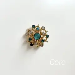 アンティーク ブローチ Coro