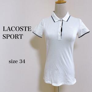 LACOSTE ラコステ トップス ポロシャツ 半袖 ゴルフ ホワイト34