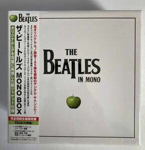新品未開◆完全初回生産限定盤◆ザビートルズ MONO BOX THE BEATLES IN MONO BOX 13CD-BOX 紙ジャケット仕様