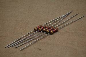 Riken PSNB 47K ohm/0.5W 1% Resistors NOS 5pcs.