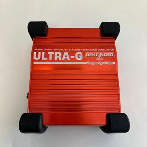 【箱説付き】BEHRINGER ULTRA-G GI100 ベリンガー 現状品