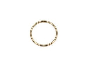 14KGF スリーパーフープピアス 15mm【1ペア販売】 / 14K-AA029