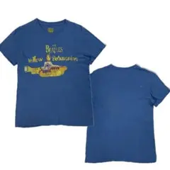 9168 THE BEATLES  潜水艦プリント 半袖 Tシャツ S