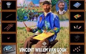 PRESENT TOYS 1/6 フィンセント・ファン・ゴッホ 未開封新品 PT-sp29 オランダ 画家 Vincent Willem van Gogh アクションフィギュア