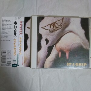 国内盤★帯付★エアロスミス★ゲット・ア・グリップ★AEROSMITH★GET A GRIP★MVCG-108