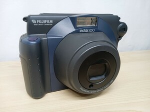 FUJIFILM 富士フィルム INSTAX 100 インスタントカメラ ポラロイドカメラ 動作未確認 ジャンク　U2