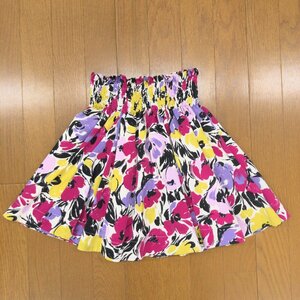 SNIDEL スナイデル 花柄 ギャザー スカート F 総柄 日本製 ミニスカート 国内正規品 レディース 女性用