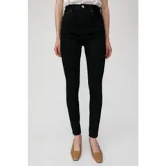 マウジー MOUSSY HW Rebirth BLACK SKINNY 27