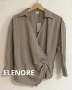 ELENORE エレノア　Gathering Lady Blouse