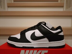 NIKE DUNK LOW RETRO WHITE BLACK ナイキ ダンク ロー ホワイト ブラック PANDA パンダ　28.5cm us10.5　黒