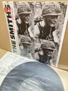 美盤LP帯付！MAT:1A1/1A3！The Smiths / Meat Is Murder Tokuma 25RTL-3001 国内盤 ROUGH TRADE MORRISSEY JOHNNY MARR 1985 JAPAN OBI NM 