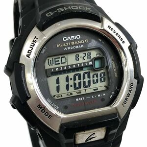 美品 CASIO カシオ G-SHOCK ジーショック マルチバンド6 腕時計 GW-M850-1 電波ソーラー タフソーラー デジタル 動作確認済