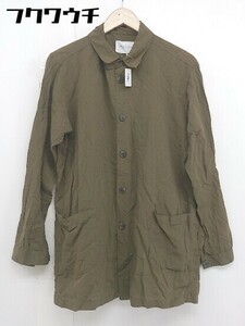 ◇ URBAN RESEARCH DOORS アーバンリサーチ 長袖 ジャケット シャツ サイズ38 カーキ メンズ