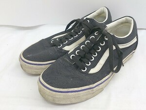 ◇ VANS バンズ Old Skool 721356 ローカットスニーカー シューズ サイズ24.5ｃｍ ブラック レディース P