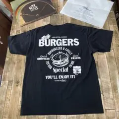 【レア！】 Ron Herman BURGERS ハンバーガー Tシャツ 黒XL