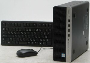 HP ProDesk 600 G4 SFF-8500 ■ i5-8500/SSD256GB/DVDマルチ/DisplayPort/省スペース/第8世代/Windows10 デスクトップ