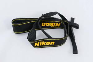 【Nikon】黒色・黄色ストラップ