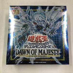 kb3285 送料無料！新品 1BOX 遊戯王 DAWN OF MAJESTY 初回生産限定版 +1ボーナスパック ドーン・オブ・マジェスティ