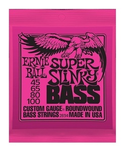 即決◆新品◆送料無料ERNIE BALL 2834×1(SUPERSLINKY45-100/メール便