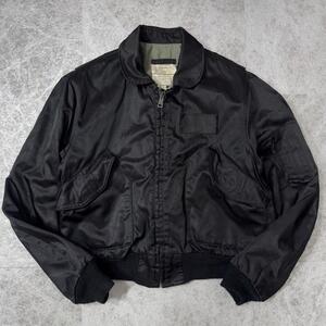 SPIEWAK スピワック 90s USA製 CWU-55/P フライトジャケット ISS NEW YORK 黒 ブラック L IDEAL ヴィンテージ vintage　