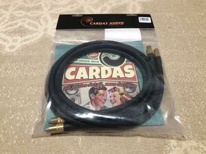 未開封 Cardas Audio Parsec RCAケーブル 1.5mペア カルダス 太陽インターナショナル unopened new 国内正規品 送料無料