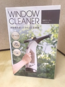 【未開封未使用品】 窓用クリーナー　CT-DC66W-BE ベージュ　窓掃除機コードレス 軽量　充電式　WINDOW CLEANER　シー・シー・ピー