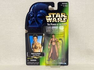 【PRINCESS LEIA ORGANA】 STAR WARS(スター・ウォーズ) THE POWER OF THE FORCE Kenner(ケナー) 1997 レイア　イン　スレイブガール