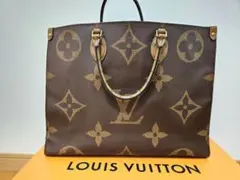 LOUIS VUITTON オンザゴーGM トートバッグ ブラウン