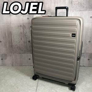 LOJEL ロジェール Cubo キューボ スーツケース ビジネス トラベルバッグ グレー L ポリカボネード ボネイド 4輪 TSAロック 大容量